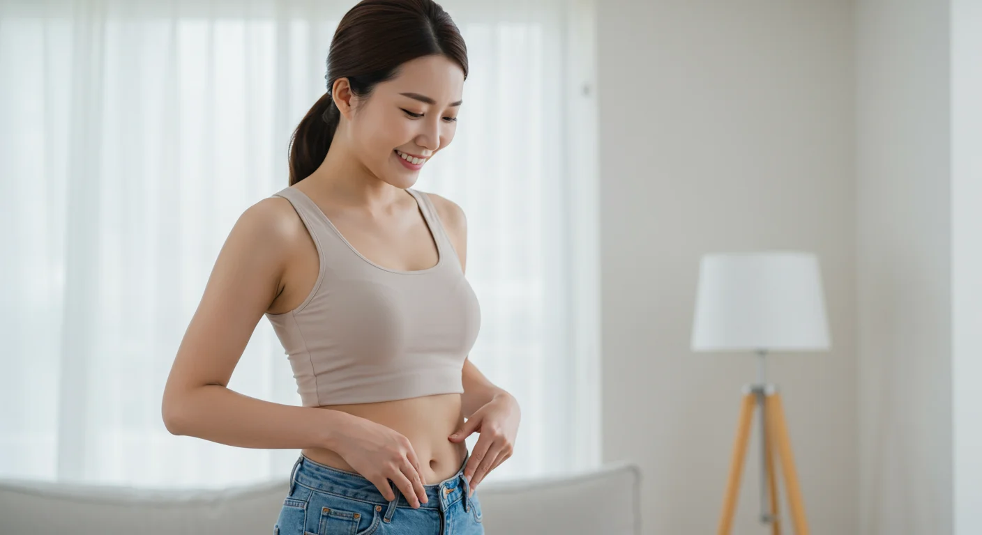깜짝 놀랄 만큼! 뱃살이 바로 줄어 보이는 마법 같은 방법들