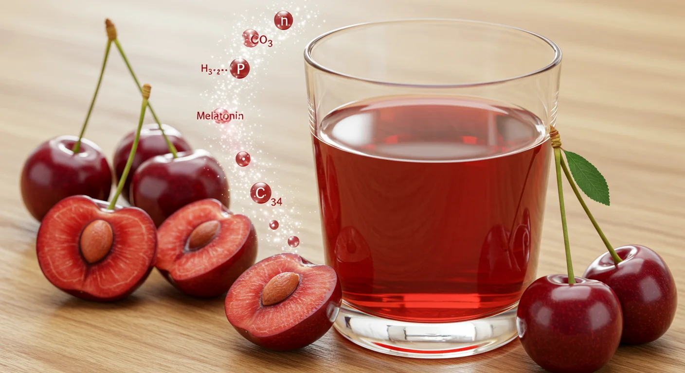 체리쥬스 속 슈퍼 영양소들!