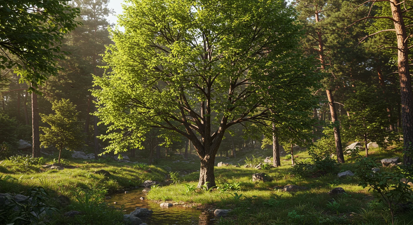 쇠 물푸레나무는 어디서 살까요?