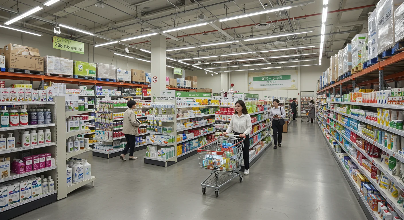 쇼핑 카트 끌고 약국에? 매장 구조와 운영 방식