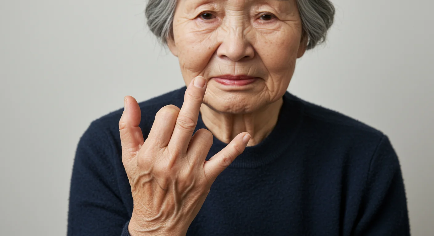퇴행성 관절염, 나이가 들면 새끼손가락도 아파요