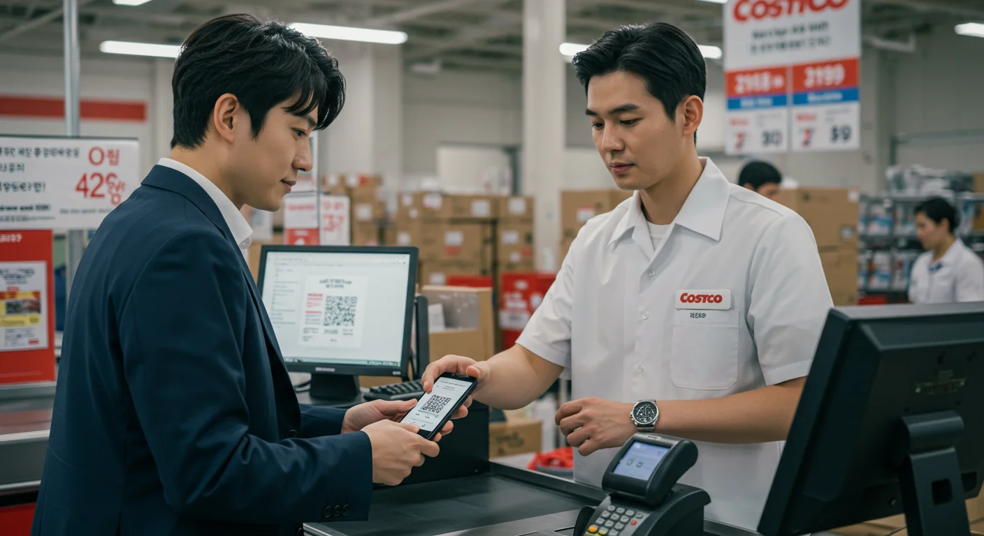 코스트코 매장에서 모바일 회원권 사용하는 법