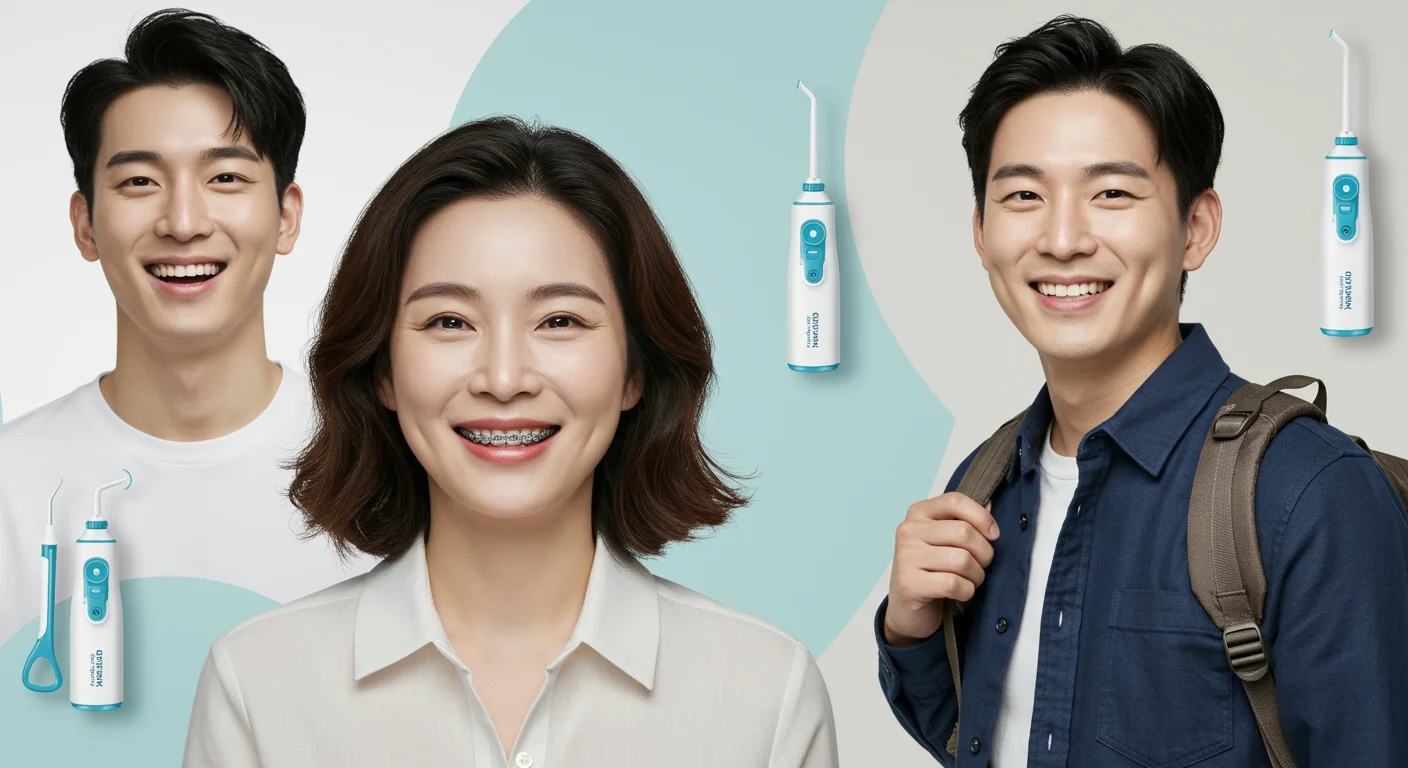 와픽 구강세정기, 누가 사용하면 좋을까요?