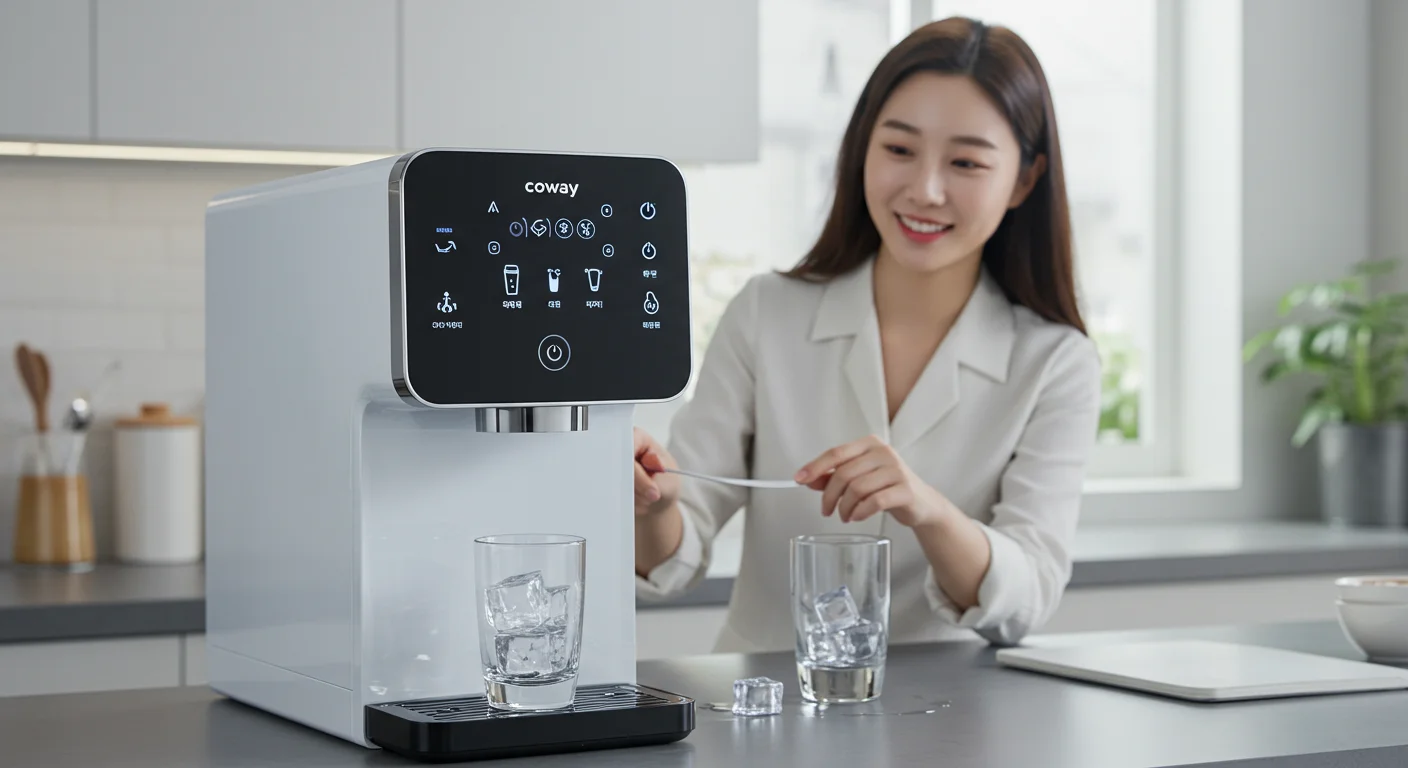 작지만 강력해요! 아이콘 얼음정수기 핵심 기능