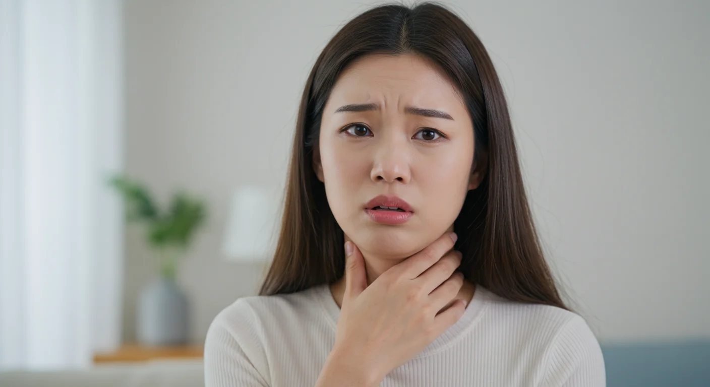 목이 아파요! 후두염 증상은 어떤가요?