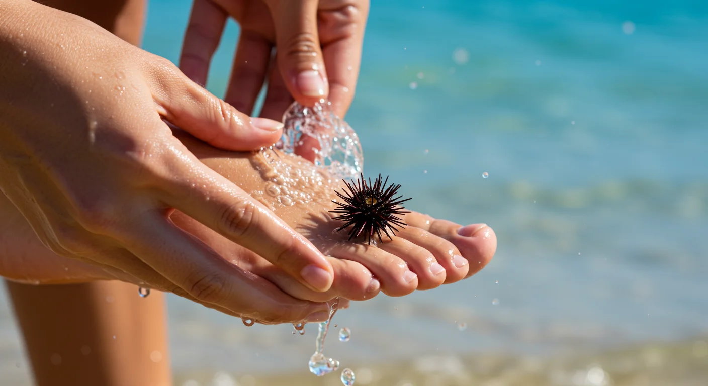성게 가시 응급 상황 인지 및 초기 대응 방법