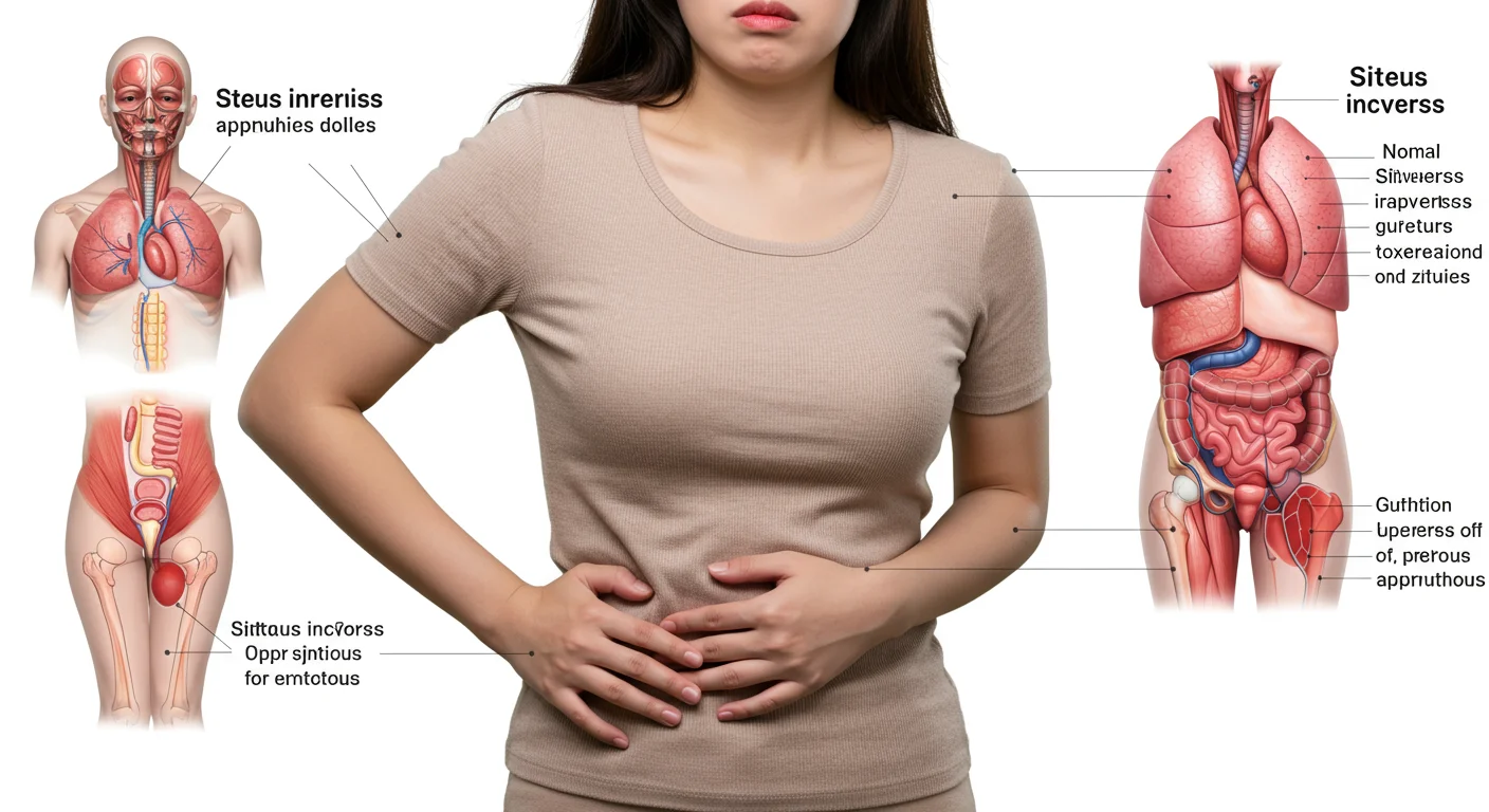 맹장 위치 왼쪽은 흔한가요? 🤔 (오해와 예외적 사례)