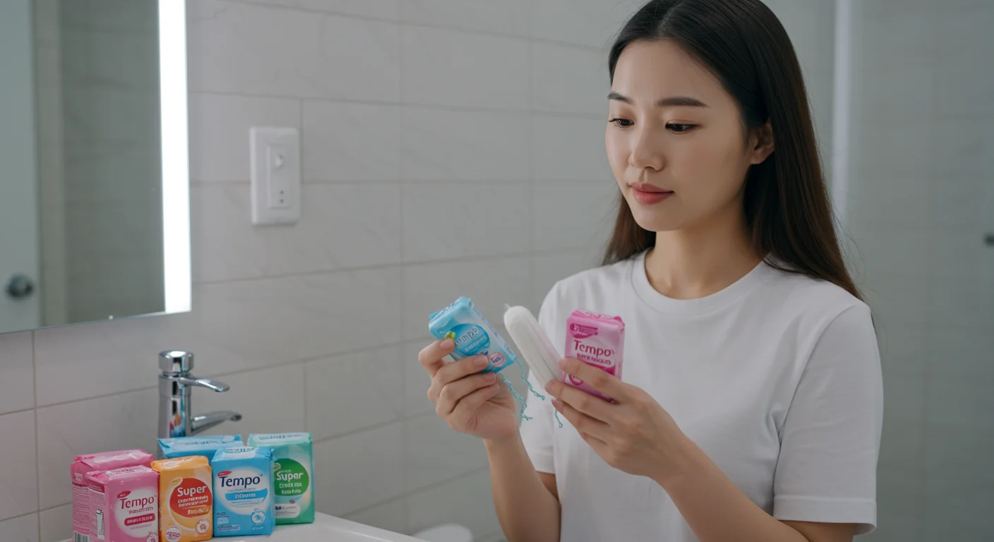 내게 맞는 템포 탐폰 종류와 흡수량 선택