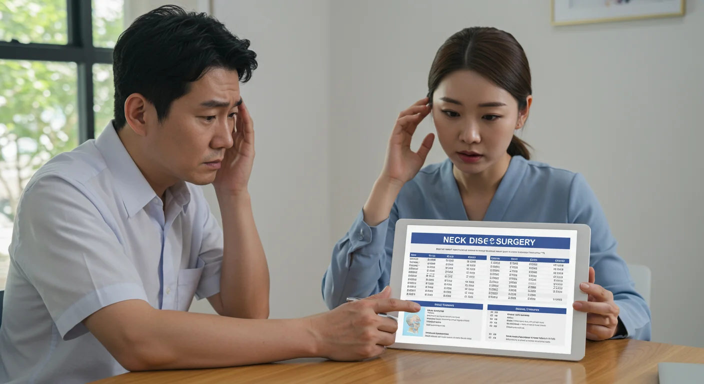수술 방법별 상세 목디스크 수술비용